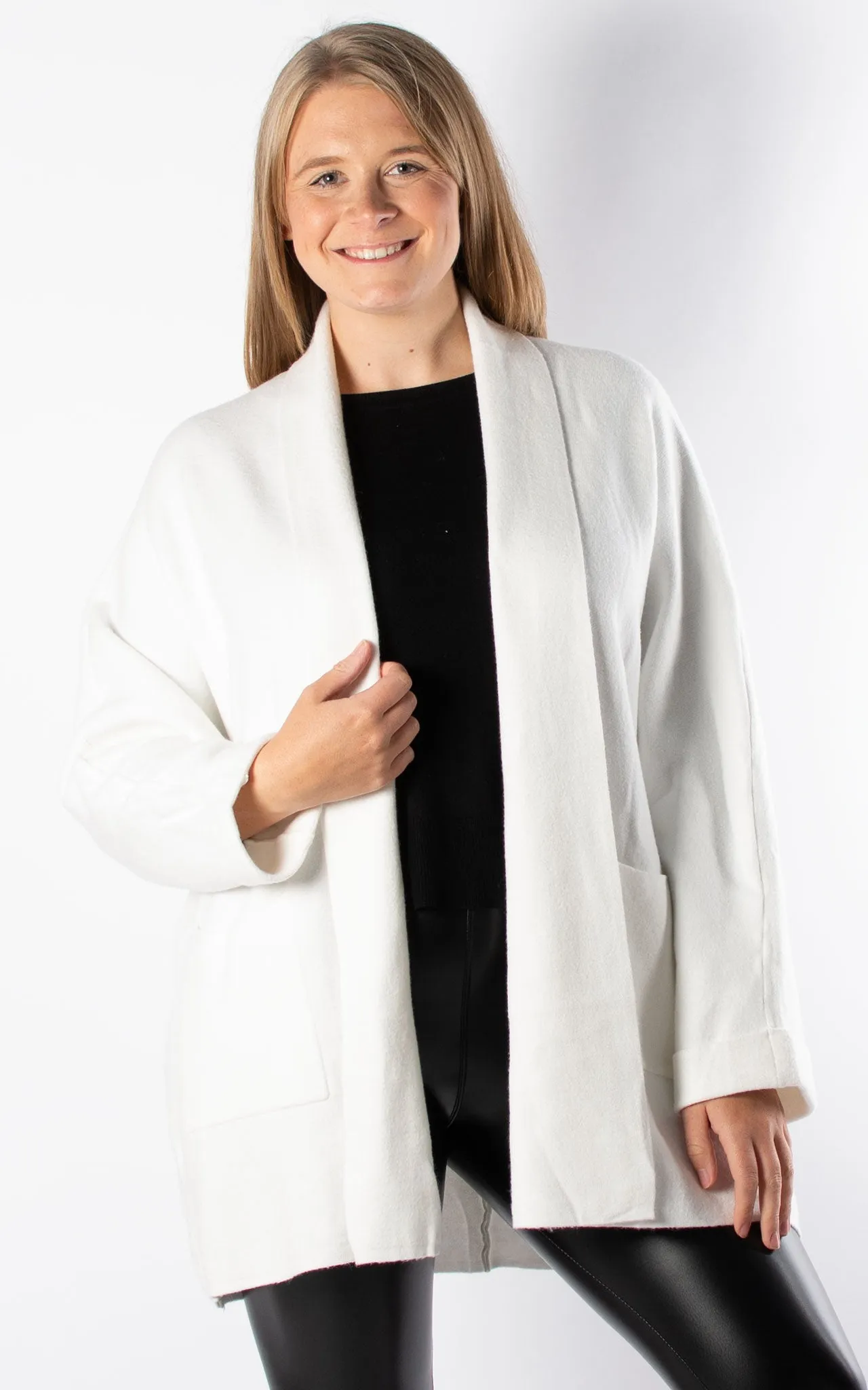 Amber Cardigan | Winter White