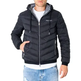 Armani Exchange Black Polyester Jacket