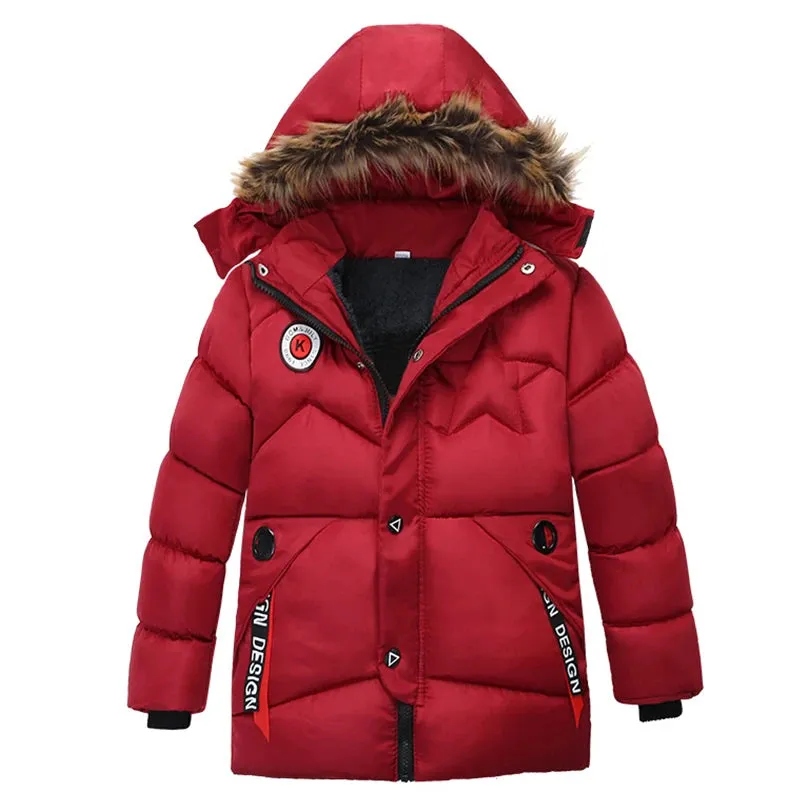 Boys Jackets Autumn Winter Jackets For Kids Coats Children Warm Outerwear Coats For Boys Jacket Toddler Boy Clothes 3 4 5 Years