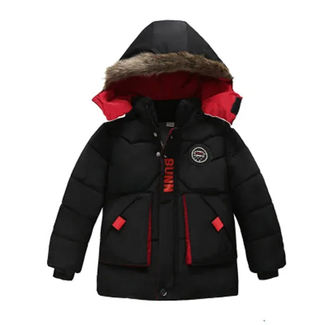 Boys Jackets Autumn Winter Jackets For Kids Coats Children Warm Outerwear Coats For Boys Jacket Toddler Boy Clothes 3 4 5 Years