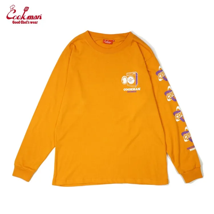 Cookman Long Sleeve Tees - Laundry : Orange