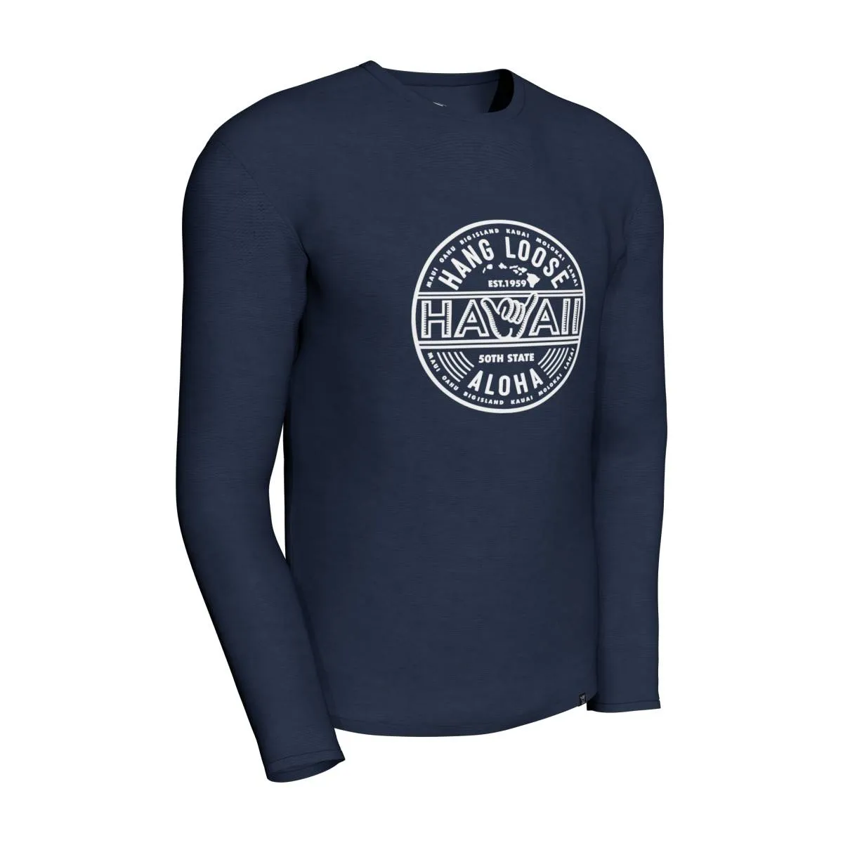 Cool Long Sleeve T-Shirt: SHAKA HAWAII