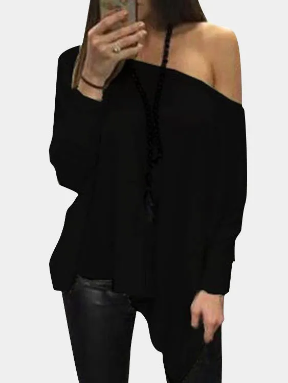 Custom Asymmetrical Long Sleeve Top