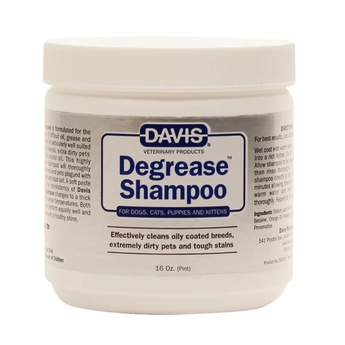 Davis Degrease Shampoo - 16 oz