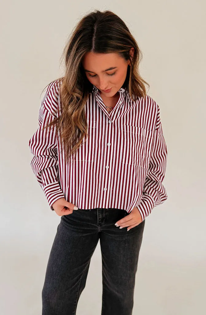 DAZE ACADEMY CROPPED SHIRT