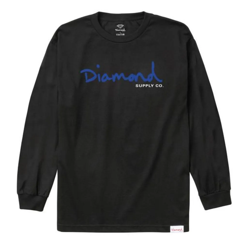 Diamond Supply Co Tiger L/S T-shirt Black