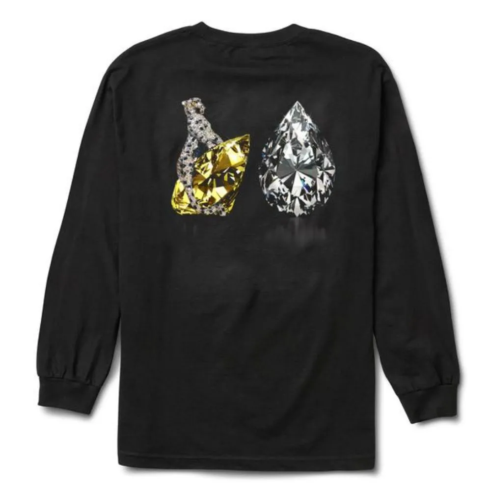 Diamond Supply Co Tiger L/S T-shirt Black