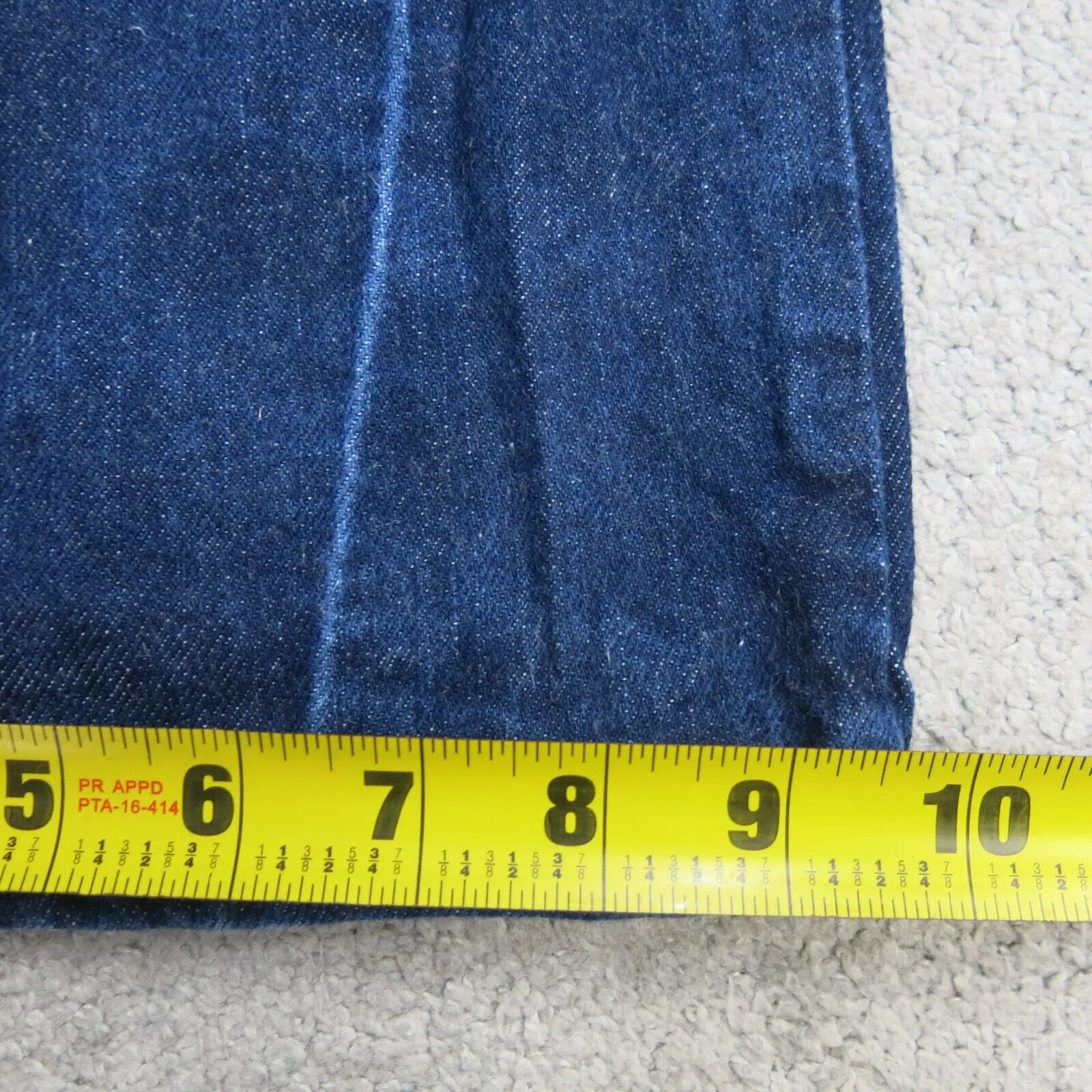 Dickies Jeans Mens 44X34 Blue 100% Cotton High Rise Denim Straight Leg Casual