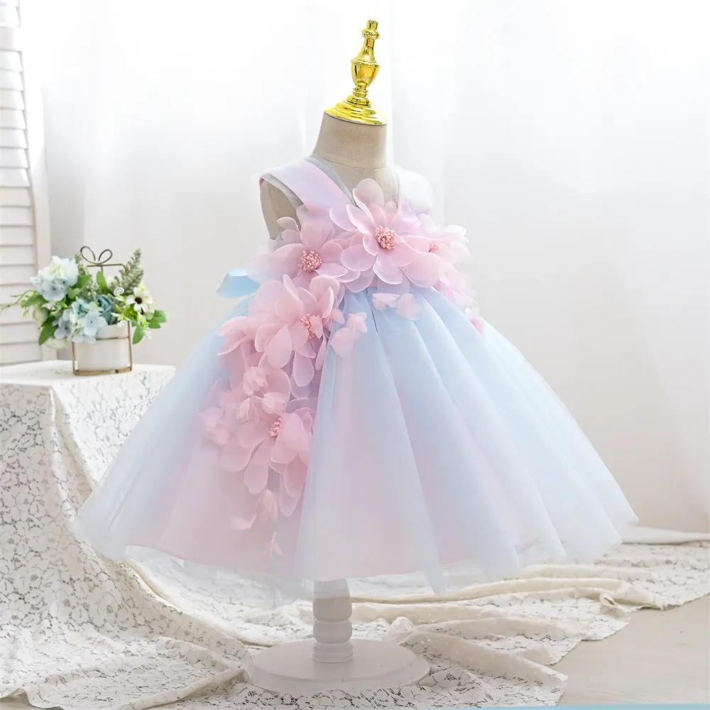 Elegant Baby Girls Beauty Pageant Dresses Toddler  Christening Dresses