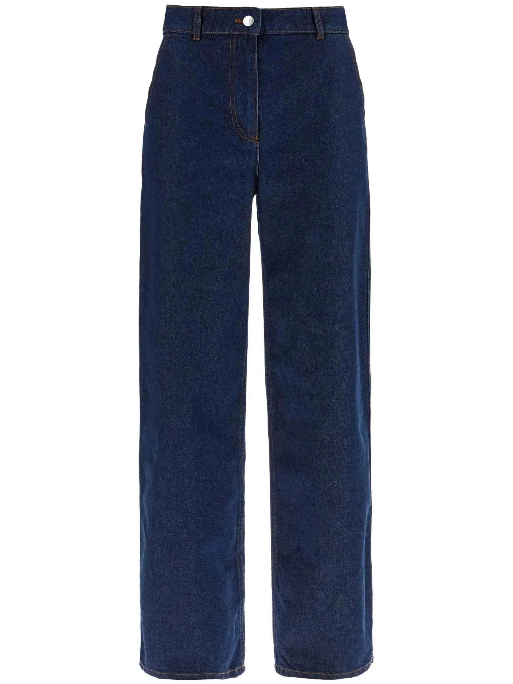 Embroidered Straight Leg Jeans