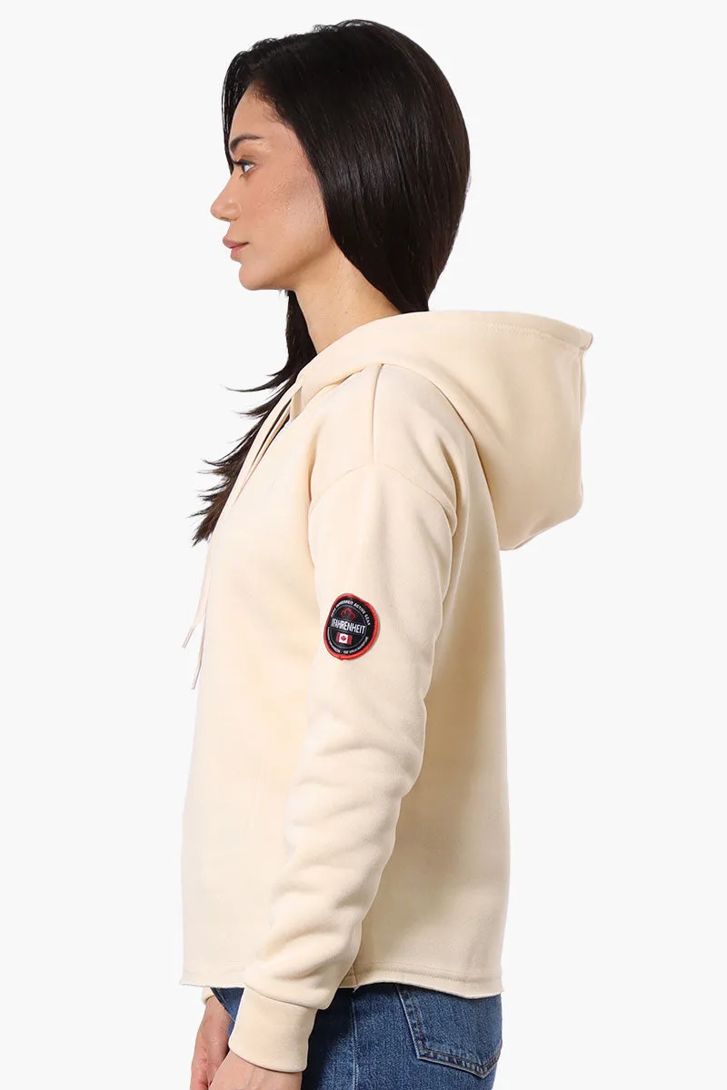 Fahrenheit Solid Basic Hoodie - Cream