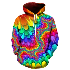 Fashion Mens Hoodies 3D Print Colorful Galaxy Pullover Sweatshirt Casual Oversized Hoodie For Men Women Sudaderas Para Hombres