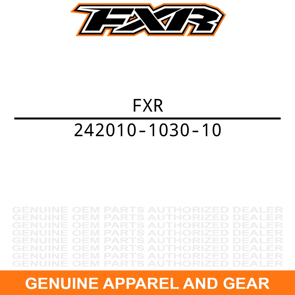 FXR 242010-1030-10 M Race Division Pit Shirt 24-Black Orange