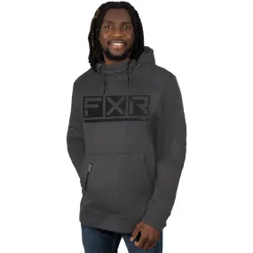 FXR Podium Tech Pullover Hoodie Charcoal/Black Grey