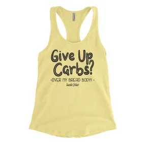 Give Up Carbs Blacked Out