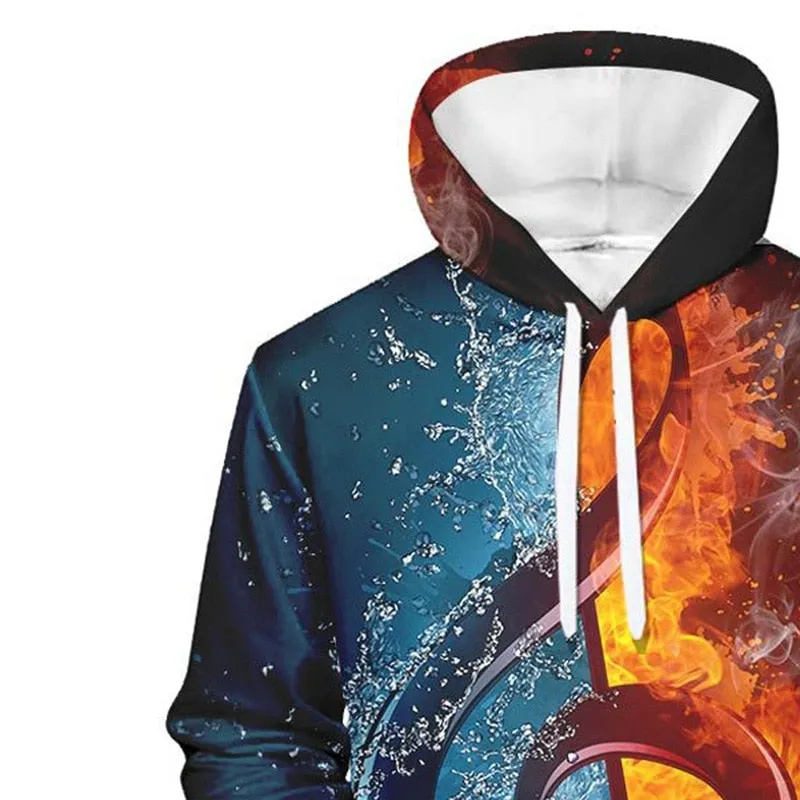 Halloween costumes Casual Hoodies Unisex Top Halloween 2019 Ice And Fire Note