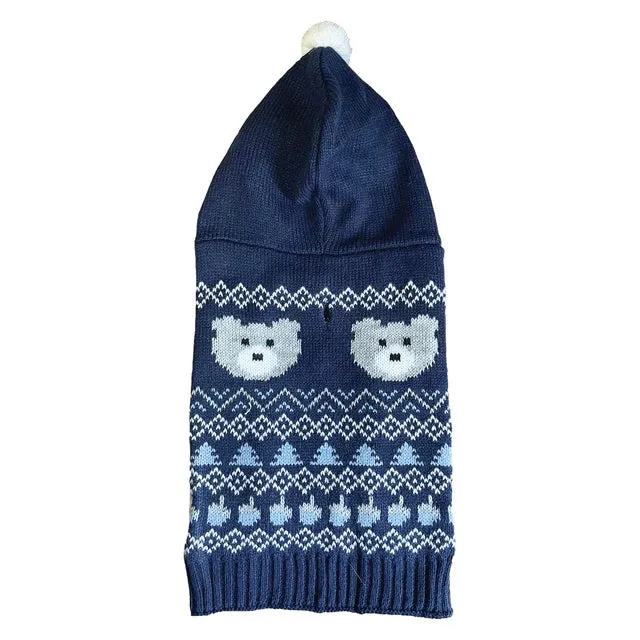 Happy Pet Cosy Knit Hooded Bear