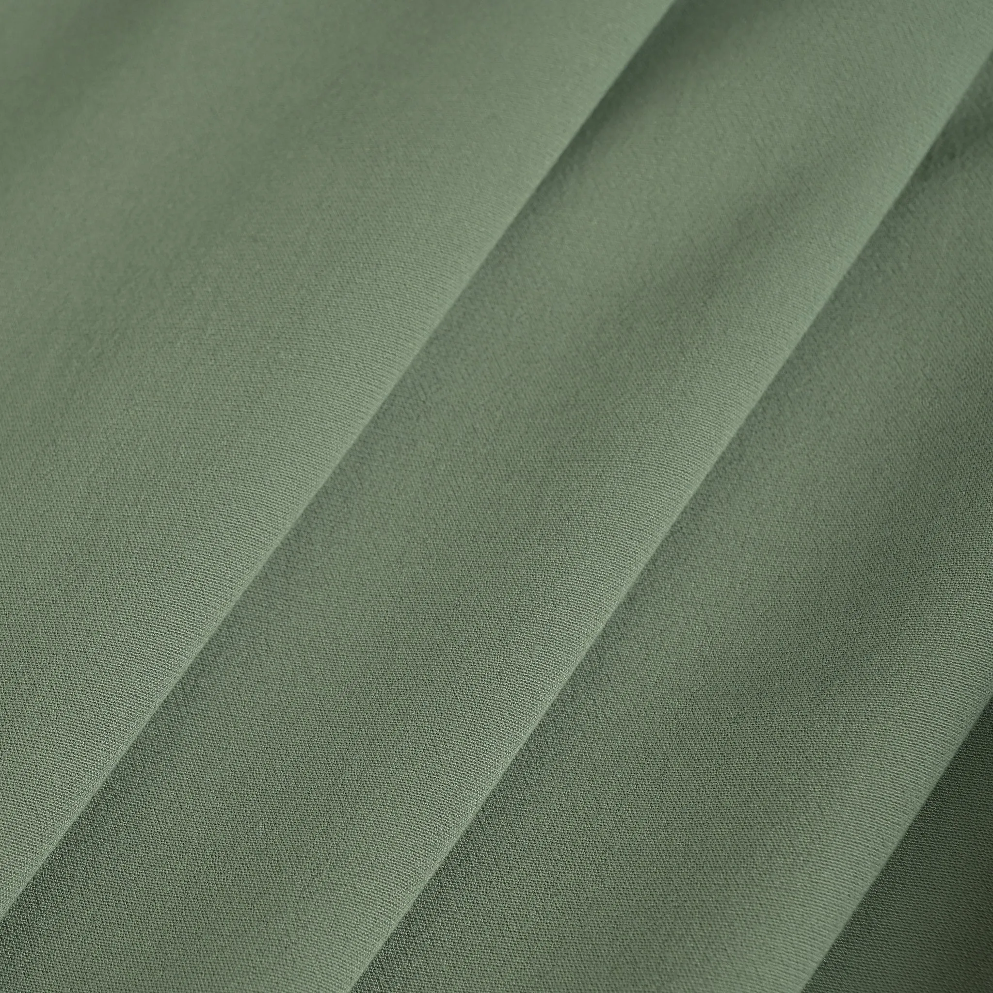 Khaki Green Blouse Weight Fabric 7904