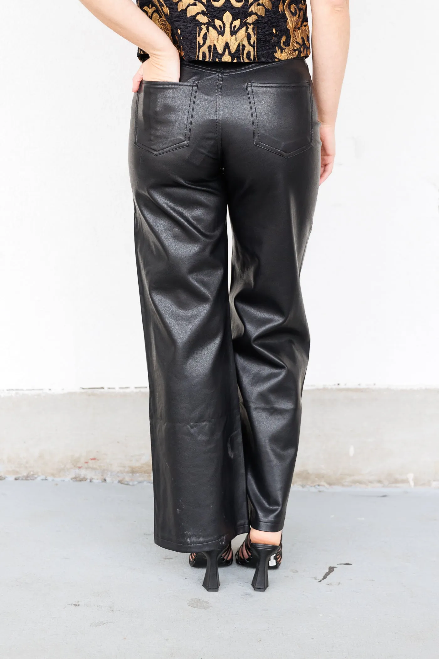 LILY LEATHER PANTS