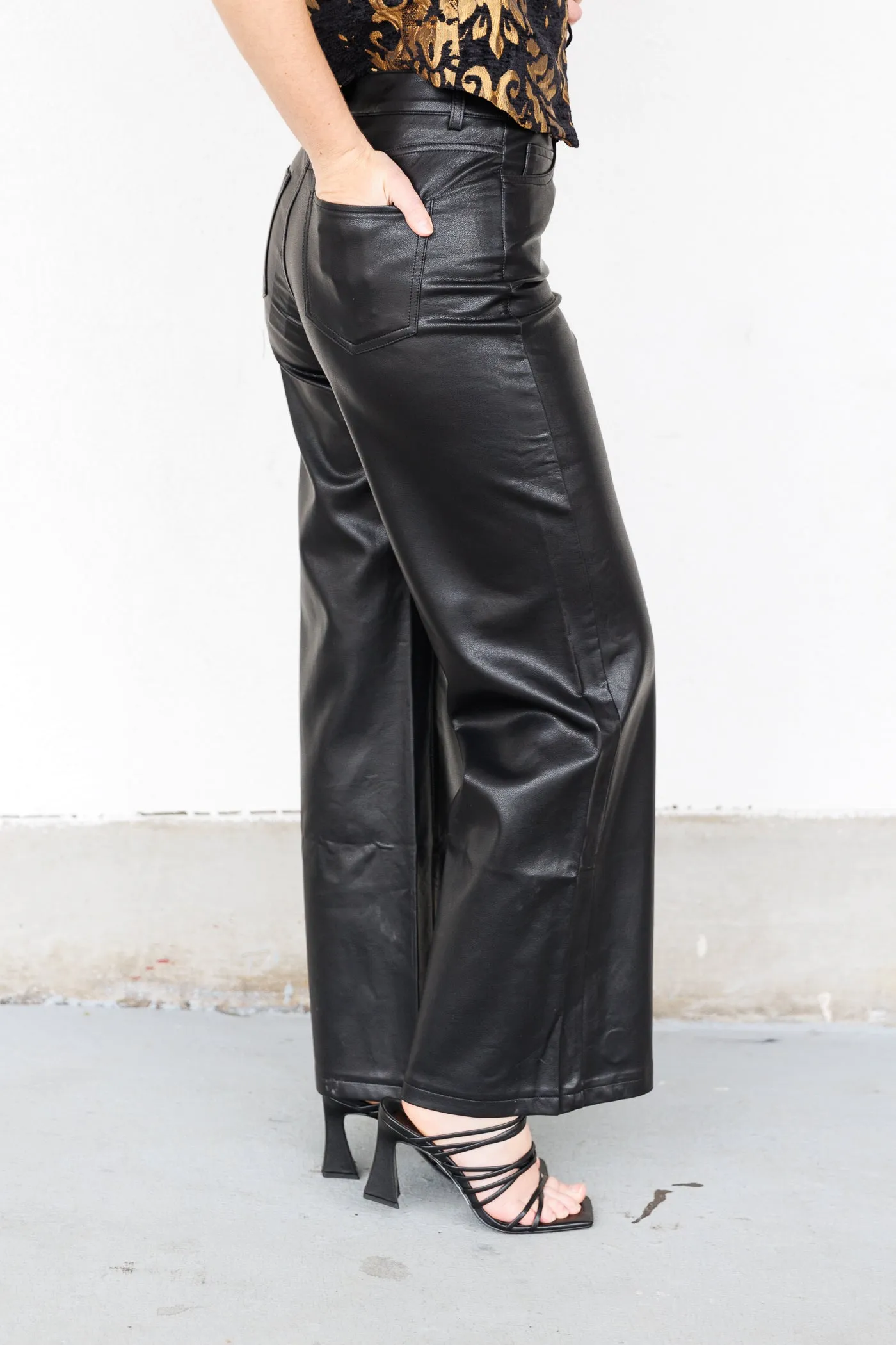 LILY LEATHER PANTS