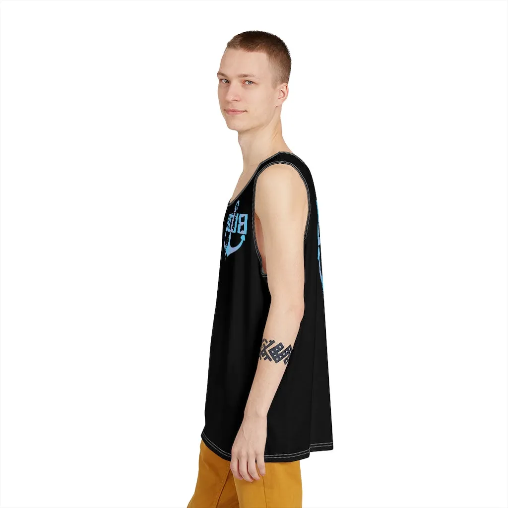 Men's Aqua logo Tank