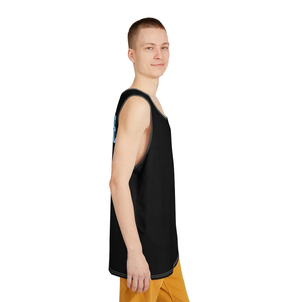 Men's Aqua logo Tank