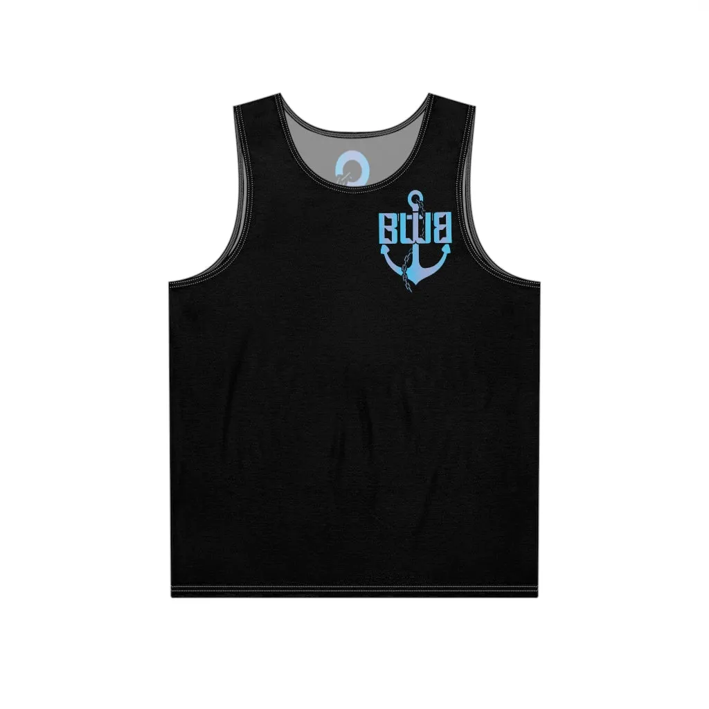 Men's Aqua logo Tank