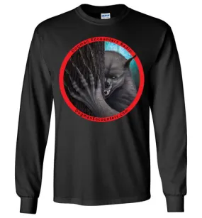 Men's Dogman Encounters Rogue Collection Long Sleeve T-Shirt (red border with black font)