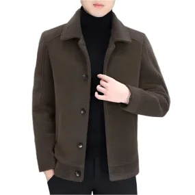 Men's Short Warm Winter Coat