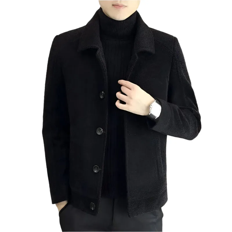 Men's Short Warm Winter Coat