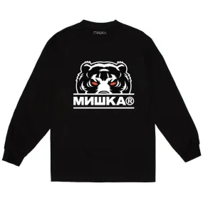 Mishka Death Adder Lockup Long Sleeve T-Shirt Black