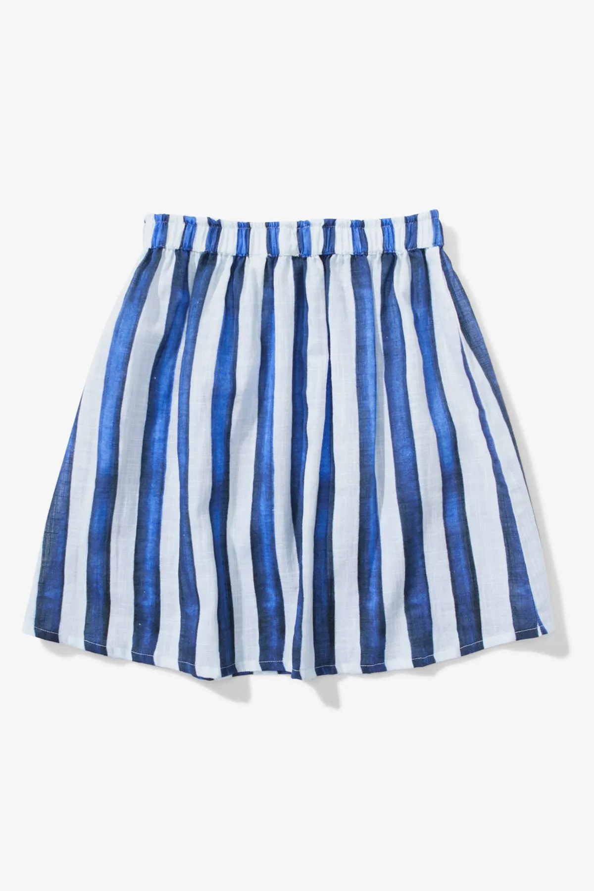 Munster Kids Blue Stripe Girls Skirt