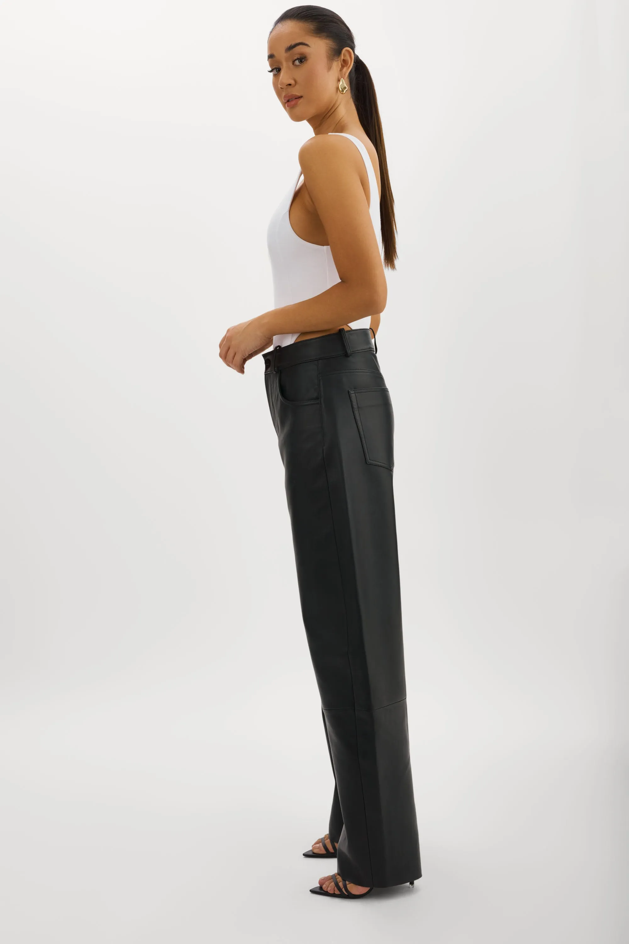 RIDA | Horseshoe Leather Pants