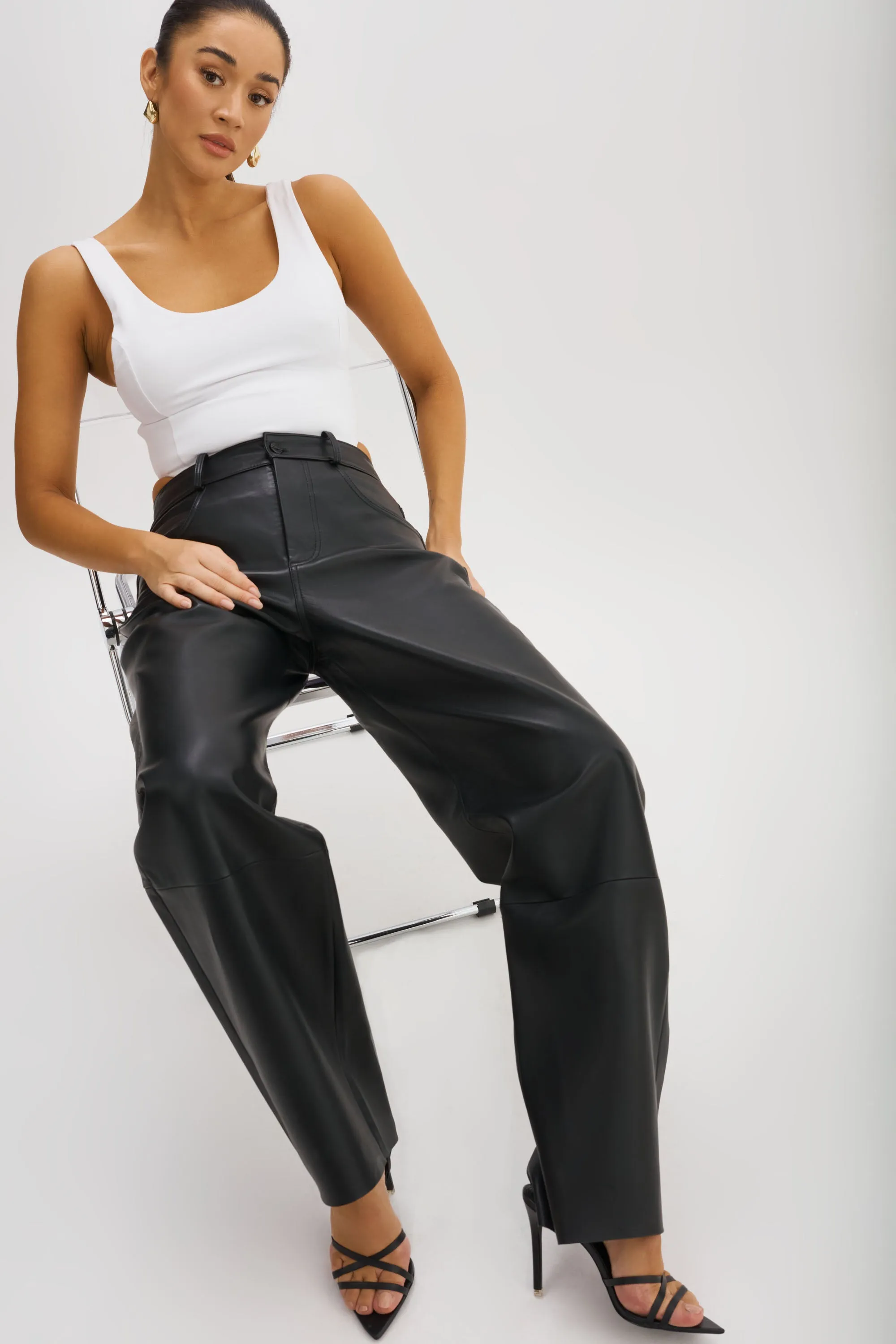 RIDA | Horseshoe Leather Pants