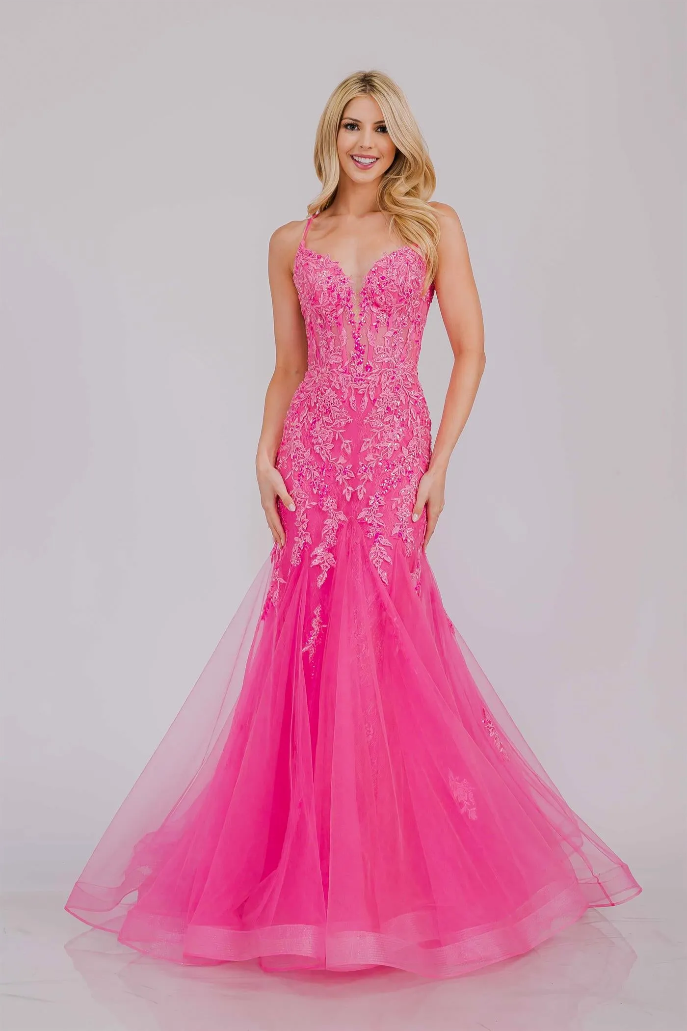 Sleeveless Mermaid Dress by Amelia Couture 2120