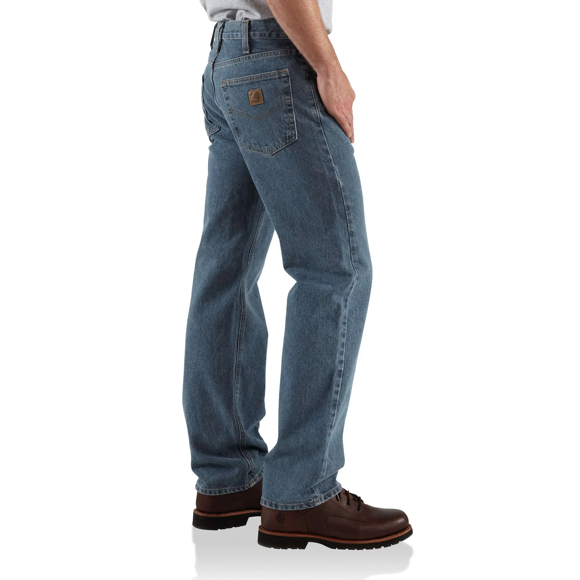 Straight/Traditional-Fit Straight-Leg Jean