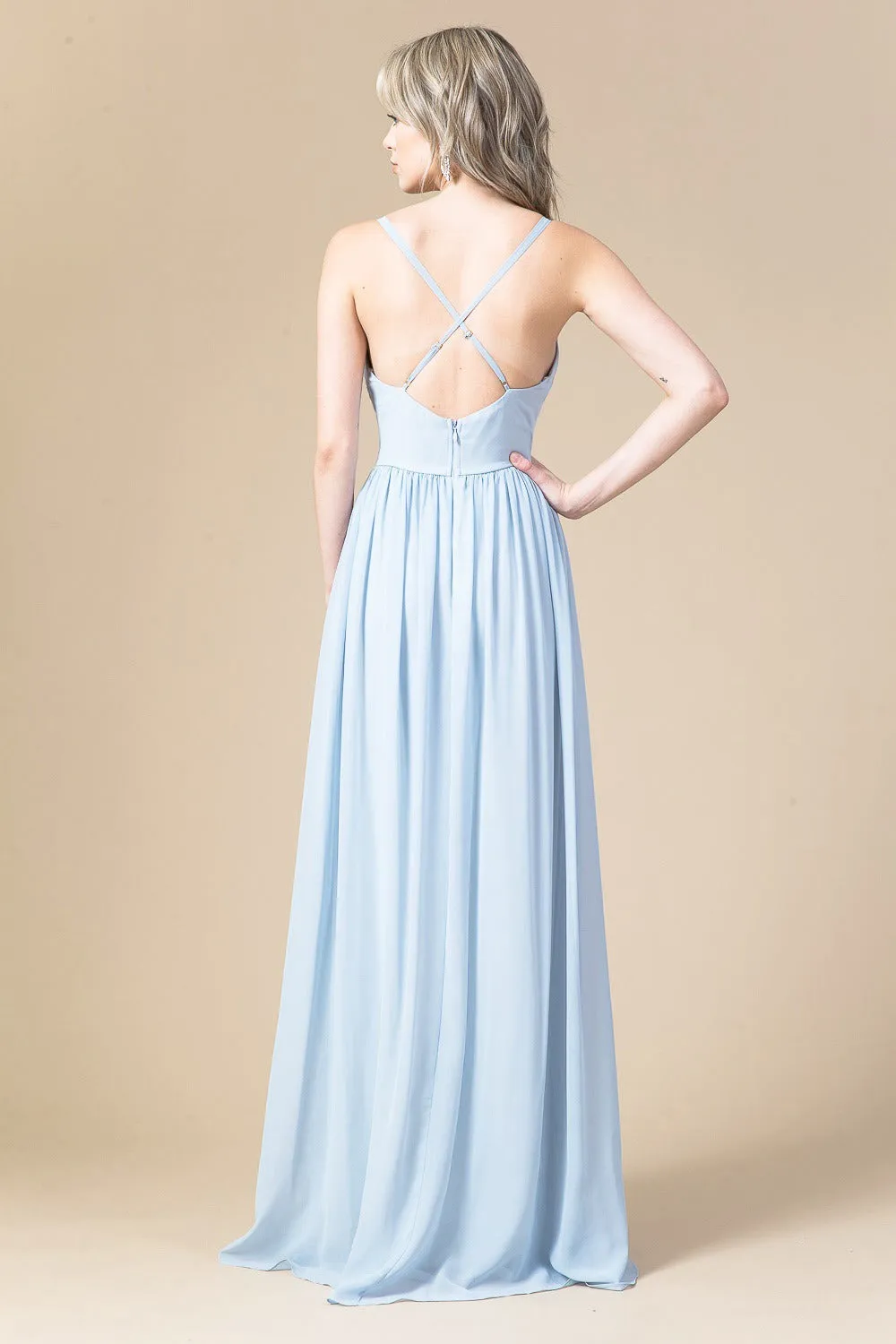 Sydney Gown I Powder Blue