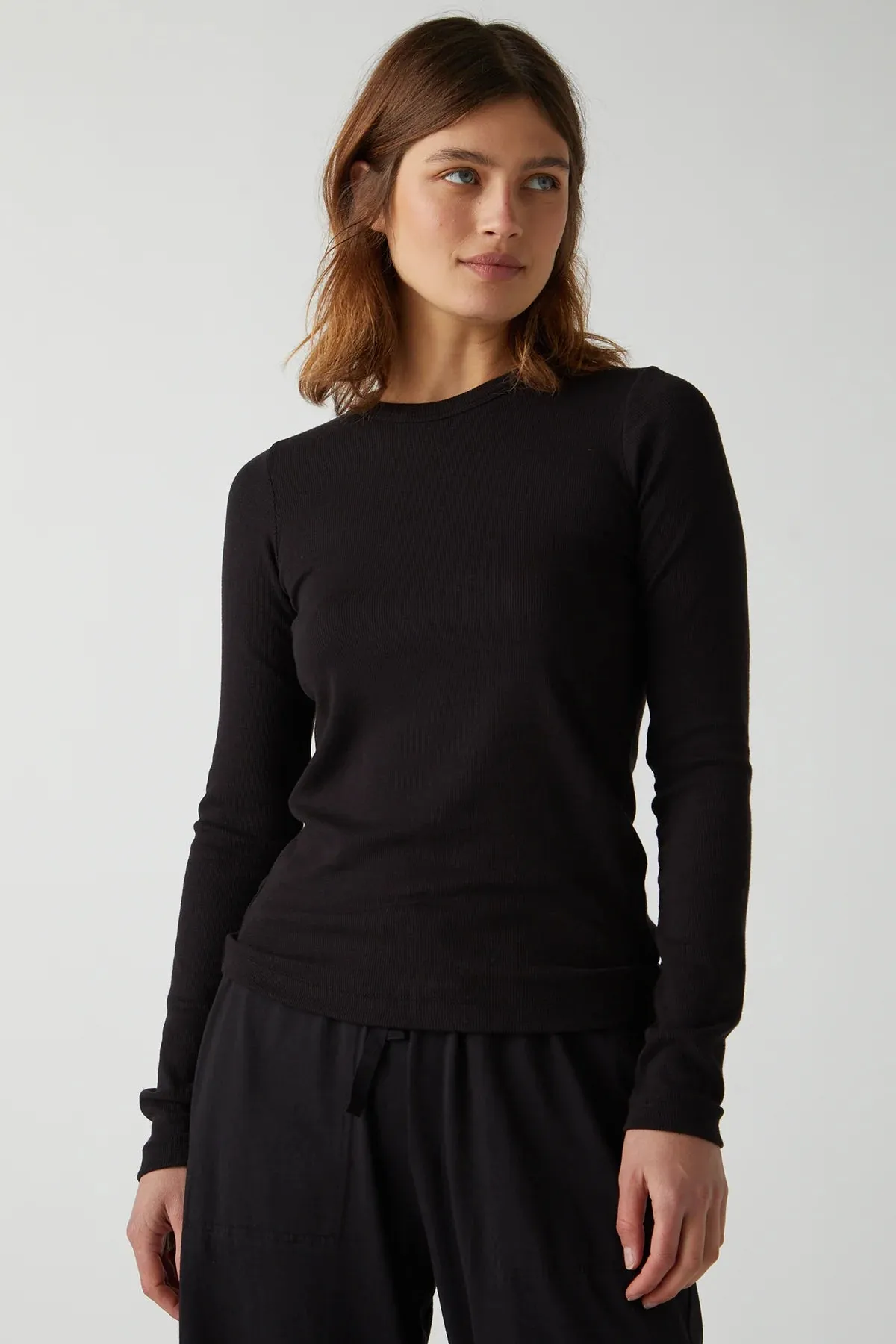 Velvet By Jenny Graham Camino L/S Crew Top, Multiple Options