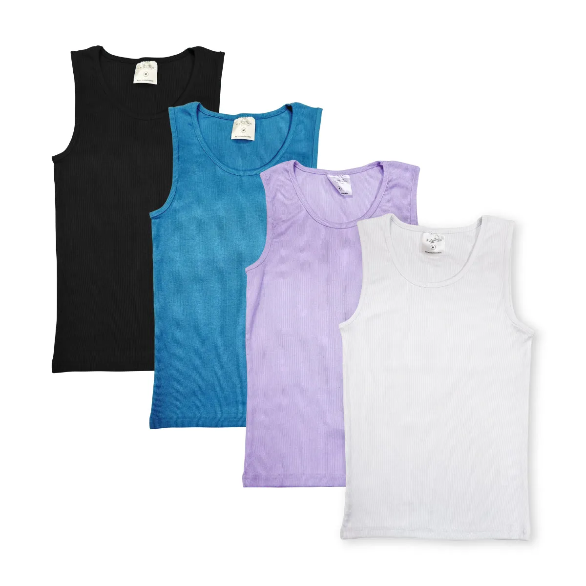 Women's Ribbed Stretch Cotton Tank Top