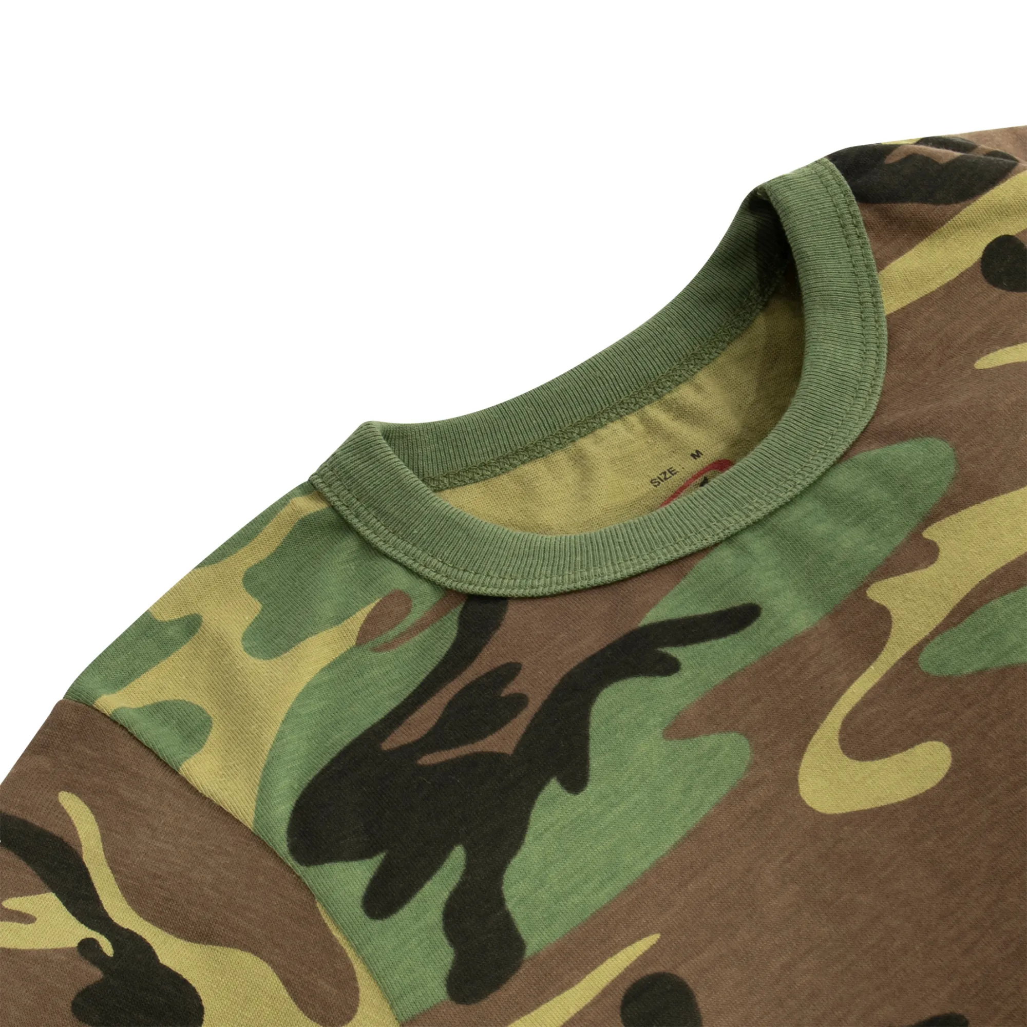 Woodland Camouflage - Kids Military Long Sleeve T-Shirt